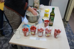 Preparing traditional food Italy